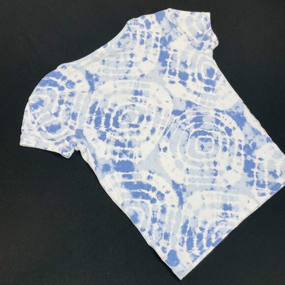 ~ GAP KIDS 12 PJ Set Tie Dye Organic Purple Blue Pajamas Long Pants Short Sleeve - Picture 12 of 16